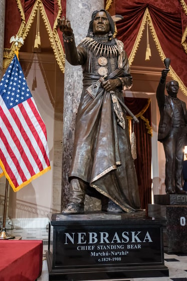 Chief Standing Bear Statue Unveiled at U.S. Capitol