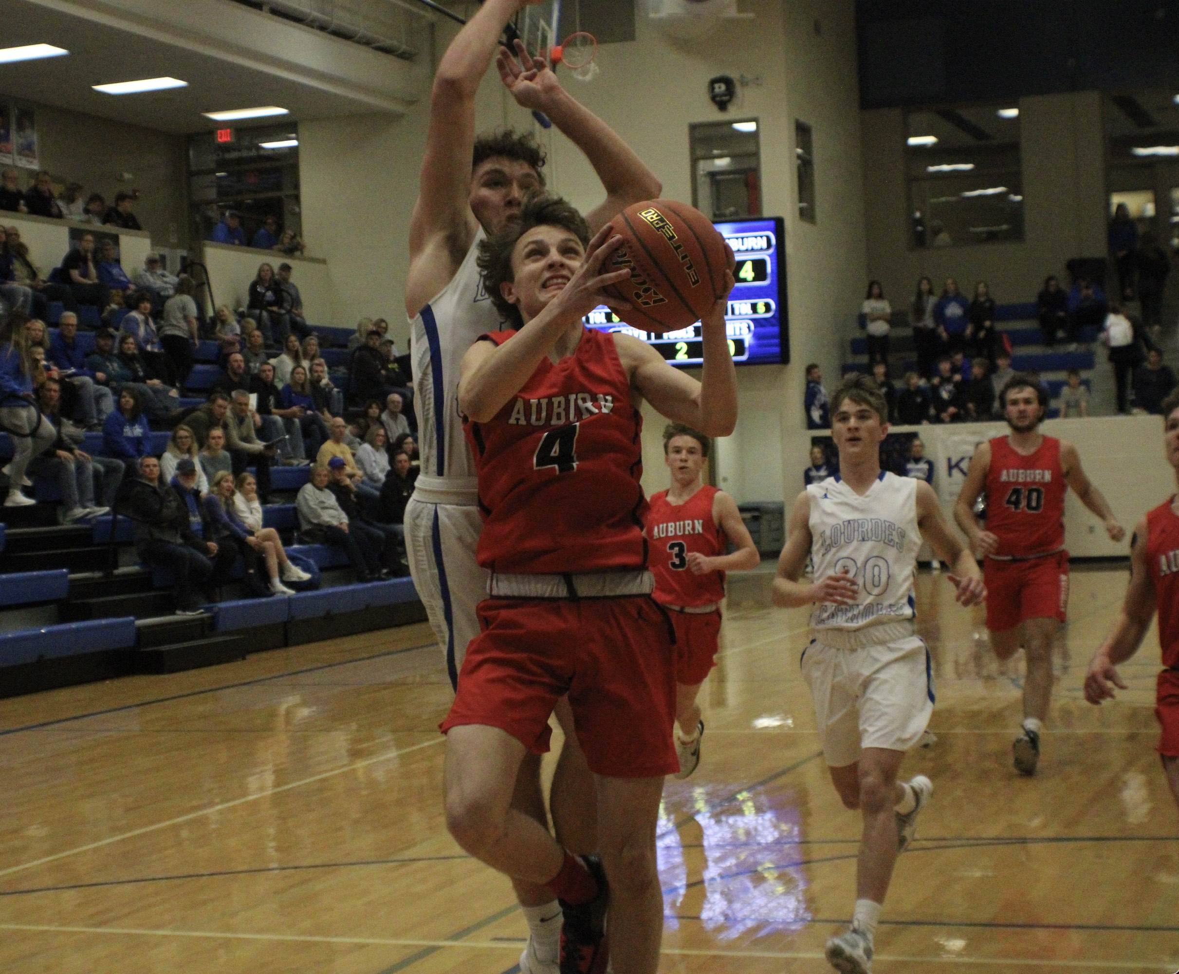 Hudson leads Auburn over Lourdes - Vimarsana News