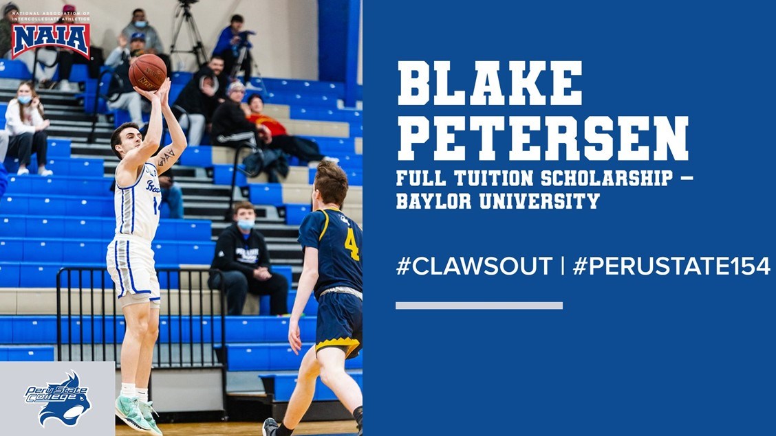 Peru State MBB player Petersen receives full tuition scholarship to Baylor to pursue Masters - Vimarsana News