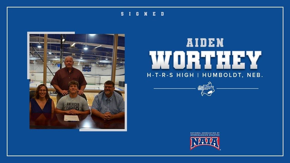 Peru State baseball signs Aiden Worthey for the 2023 season RIVER