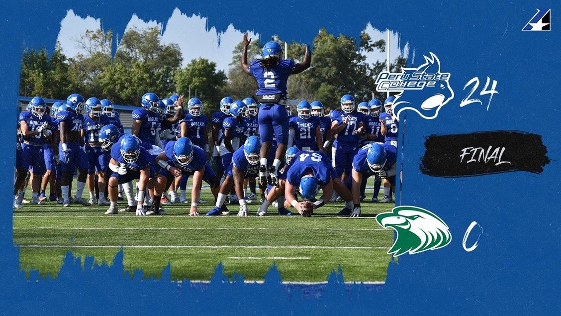 Peru State football shutouts No. 18 Central Methodist in home opener