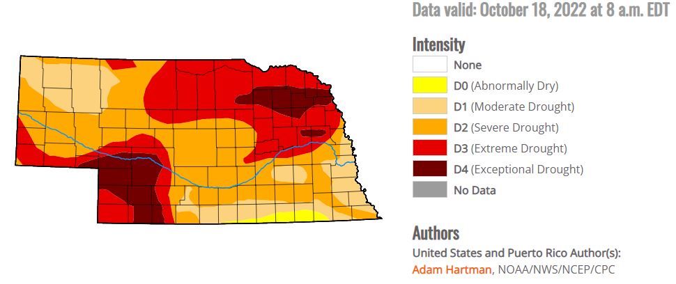 Drought expands to 42 percent of Nebraska RIVER COUNTRY NEWS