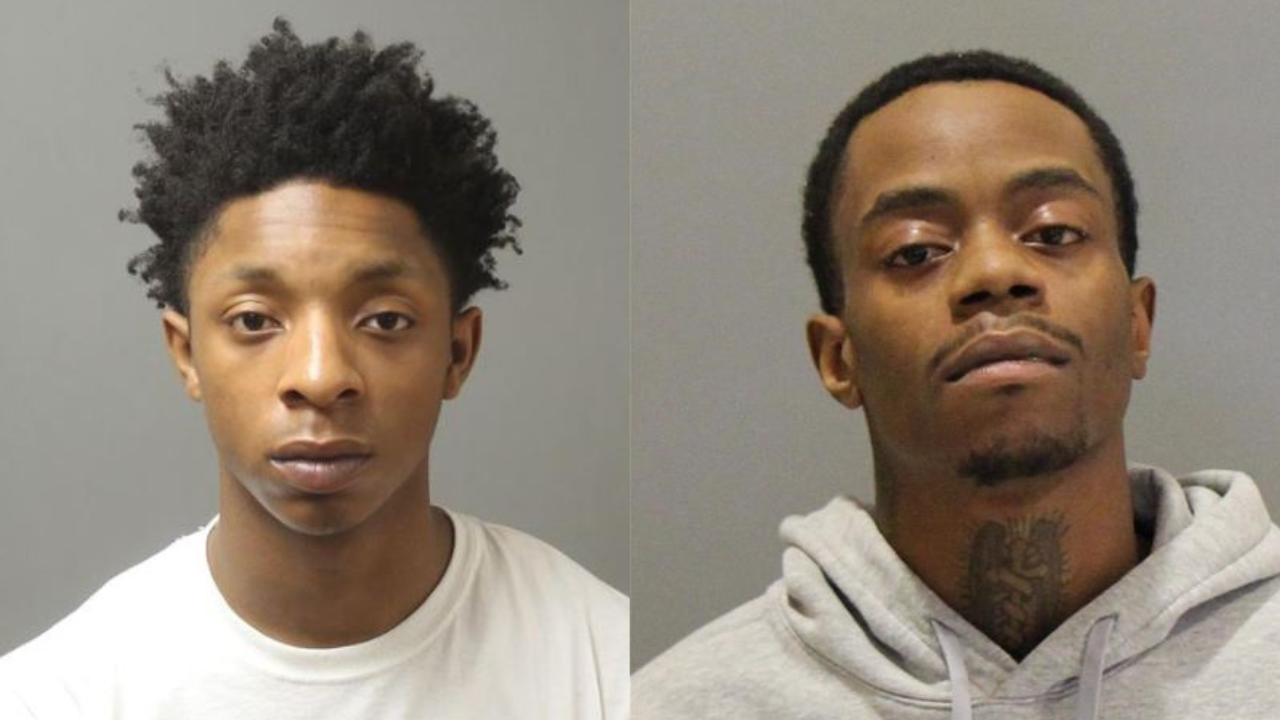 Keanu Louis (left) and Cameron Foster