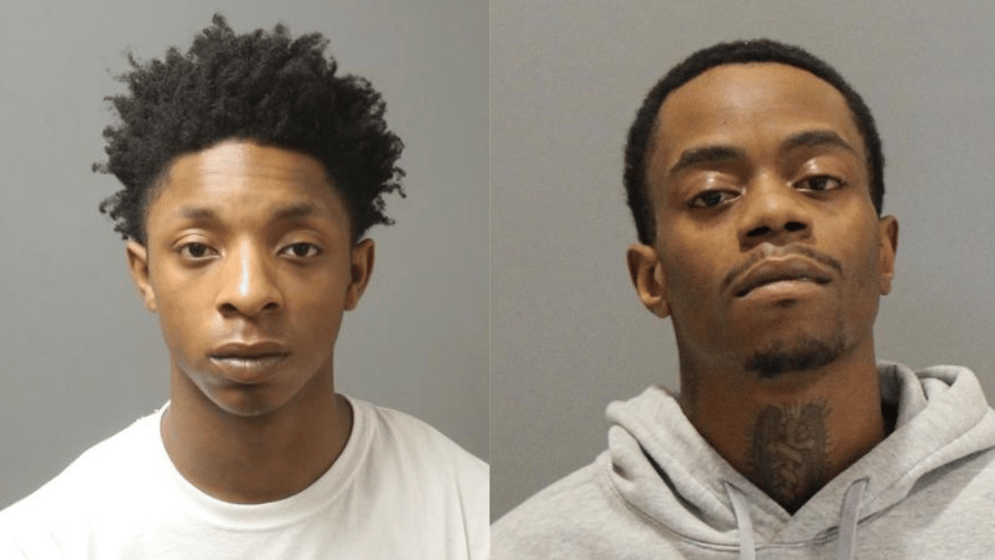 Keanu Louis (left) and Cameron Foster