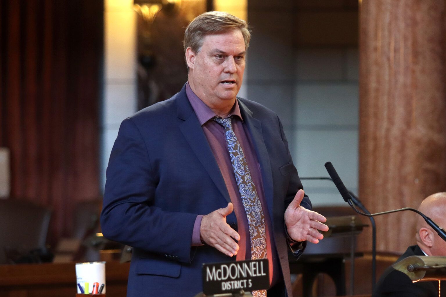 State Sen. Mike McDonnell of Omaha.