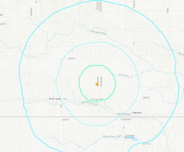 Earthquake Sunday shakes six Nebraska counties RIVER COUNTRY NEWS