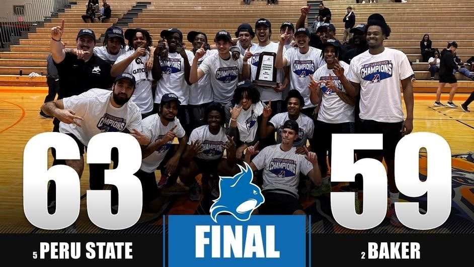 Bobcats' Men's Basketball Team Wins Third-Straight Road Game for HAAC Tourney Title