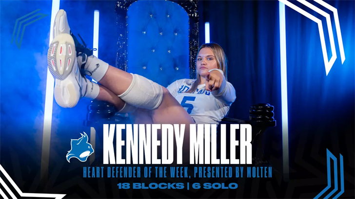 Peru State Volleyball Player Honored by Conference for Defensive Efforts