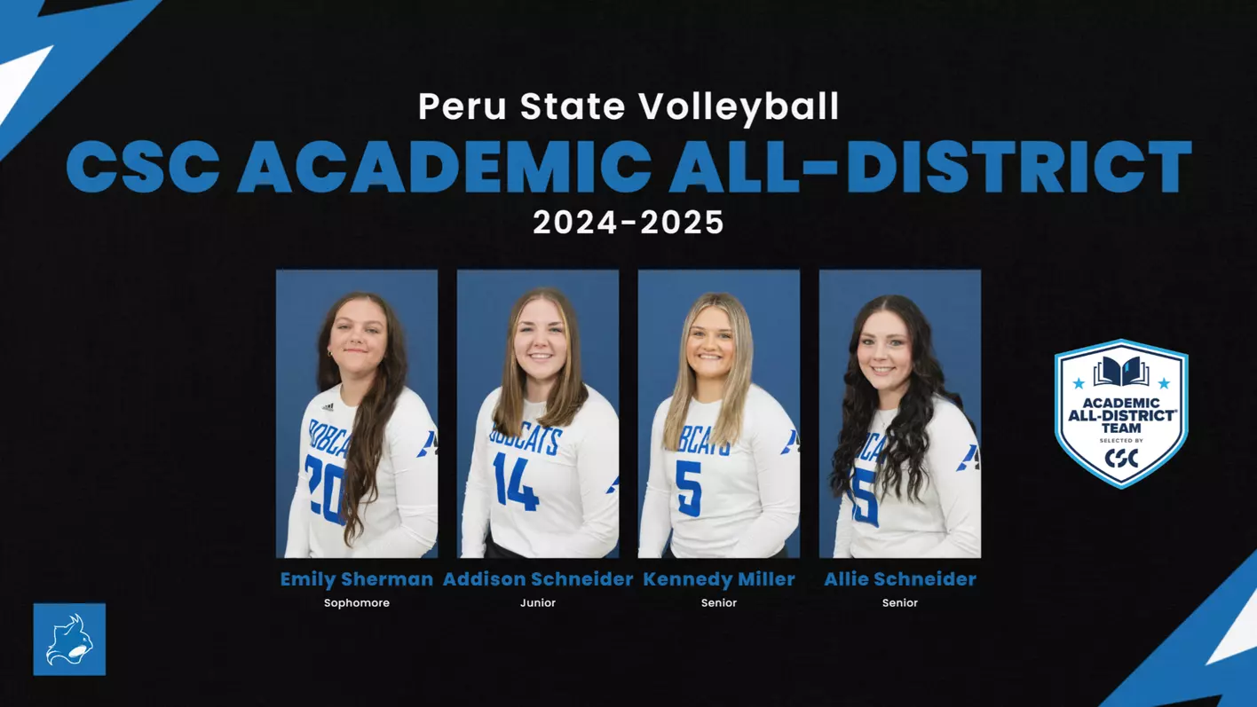 Four Bobcat Volleyball Players Named to CSC Academic All-District Team