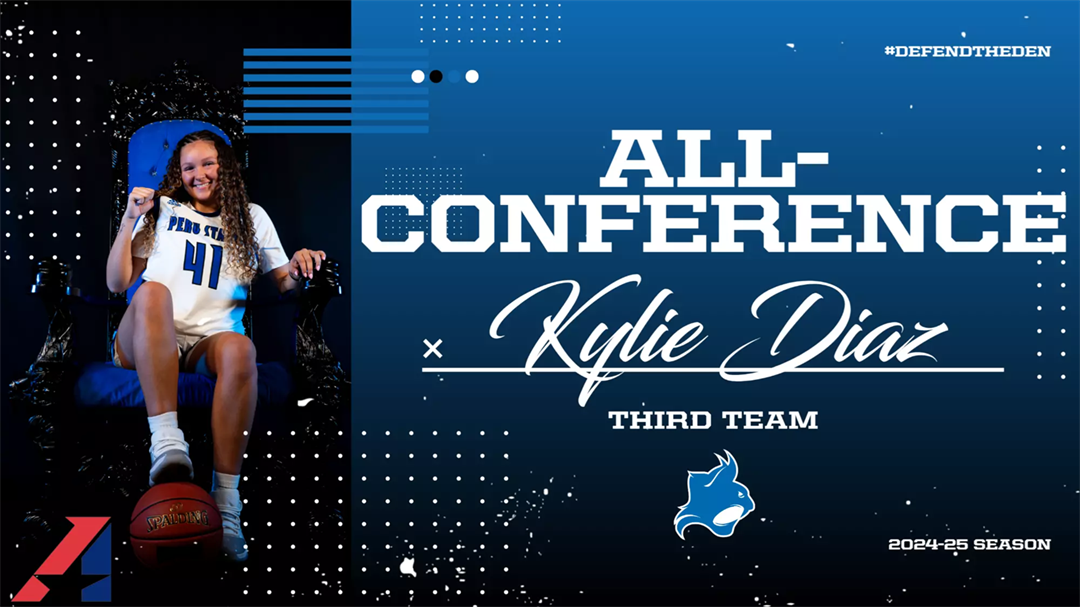 Kylie Diaz Earns Third-Team All-Conference Spot for Bobcats' WBB Team