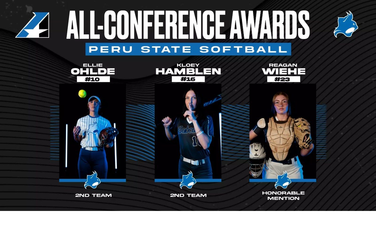 Five Bobcat Ballers Earn All-Conference Honors on the Diamond