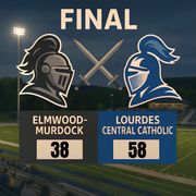 Clash of the Knights Goes to Lourdes Central Catholic Over Elmwood-Murdock in Friday Night Football