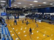 Lourdes CC Volleyball Team Advances to District Finals with Sweep of H-TR-S