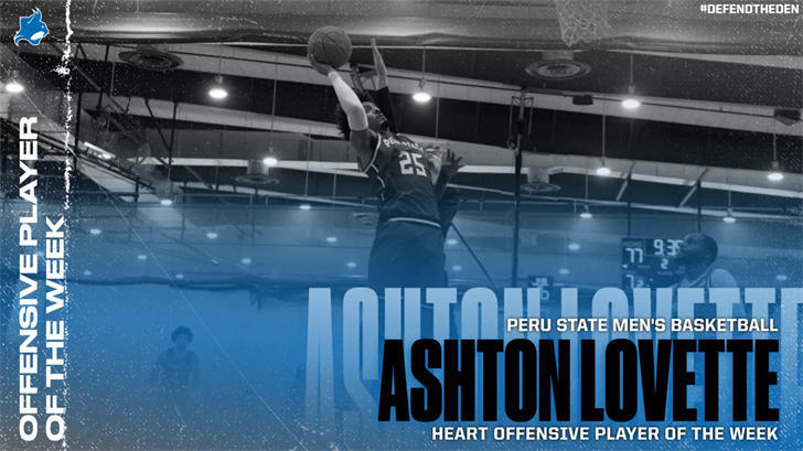 Peru State MBB Player Snares Offensive Player of the Week Honor Following Historic Win