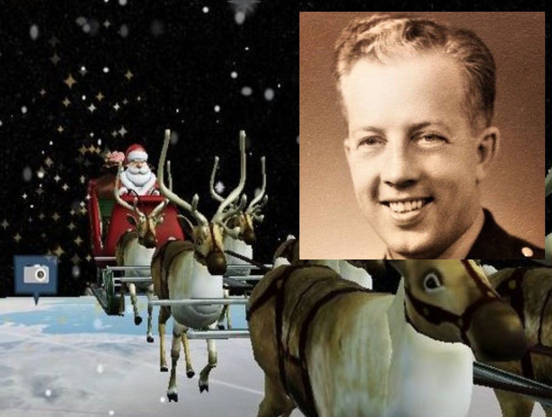 Governor honors Barney Oldfield for 70th anniversary of NORAD Santa tracker