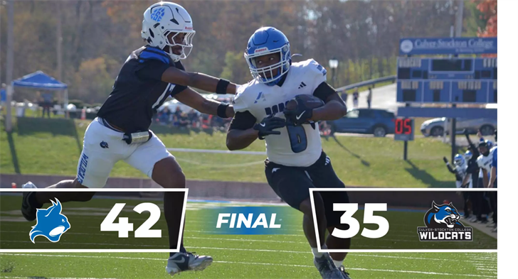 Bobcats Finish Football Season with Road Win Over Wildcats