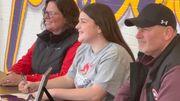 Pioneer softball staple signs for college ball