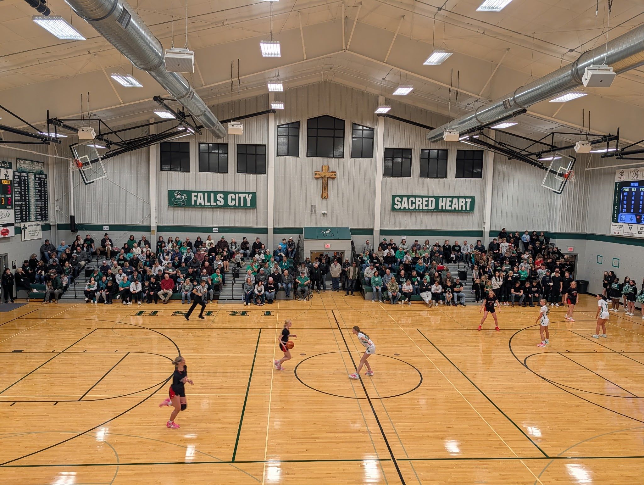 Johnson-Brock and Falls City-Sacred Heart Split Thrilling Doubleheader